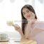Hot Sale USB Rechargeable 2000mAh Battery Mini Portable Strong Wind Cooling Fan with Mirror Base for Girl
