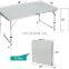 1.2M Heavy Duty Portable Folding Rectangular Table  Camping  BBQ Party Aluminum alloy folding table