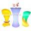 hookah gigante discotheque glow bar furniture sets rechargeable led high table bar stools