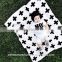 Baby Blanket Black White Cute Rabbit Swan Cross Knitted Plaid For Bed Sofa Cobertores Mantas BedSpread Bath Towels Play Mat Gift                        
                                                Quality Choice