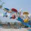 amusement park rides outdoor crazy spinning double adult kids flying chairs