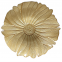Wholesale Sunflower Charger Glass Plate For Event Party And Banquet Dining