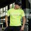 Plus Size Men's Outdoor Sportswear Quick Dry Mesh Short Sleeve Fitness Gym T Shirt Anti-pilling Workout Training Active Wear