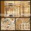 luxury entrance lighting golden arabic crystal chandelier large mosque lamp
