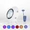 Pikes IP68 Waterproof LED Underwater Light Multi Colors ABS Material Wall-Mounted Swimming Pool Light