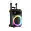 ZQS15113 4500MAH battery capacity big 40W power 15 inches  bluetooth speaker with colorful lights