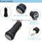 OEM Single 12v 3100amp 2 port usb car charger with rubber painting