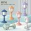 Nordic dimmbare, aufladbare LED-Retro-Simple Nachtlichter, kreative augenschützende Leselampen, Mini-Schreibtisch- und Tischlampen