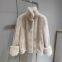 Winter new environmentally friendly mink fur one-piece coat, short and small, warm faux fur coat for women