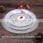 china cheap wholesale plates set/clear glass charger plates wholesale                        
                                                Quality Choice