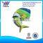 Fish shaped self-adhesive refrigerator sticker