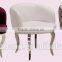 Fabric stainless steel legs leisure arm chair                        
                                                                                Supplier's Choice