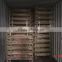 Warehouse stackable mesh steel storage container
