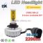 OEM high power waterproof fanless all in one design 3S h10 led headlight for motorcycle