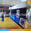 Pop Up Display,Curved Wall Shelf, Displays Exhibition Advertising