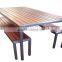 high-grade wood grain phenolic top dining table