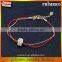 Best-Selling Woman Red String Bracelets Exquisite Crystals Bead Jewelry Bangle
