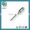 High precision strain gage melt pressure transducer