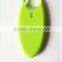 small card shape plastic bottle of oval form