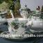 15pcs decal bone china coffee set tea set with royal design