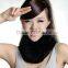 2016 popular style real rabbit fur scarf for lady