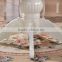 Restaurant furniture durable round marble slab table top marble table