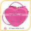 Heart Shaped PU Material Evening Bag for party
