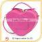 Heart Shaped PU Material Evening Bag for Party