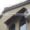 Trade Assurance, 10 year Warranty ISO Certification 100% Bayer Marolon door rain polycarbonate awning with UV Protection