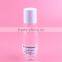 150ml White the lid with trans parent fat belly bottle