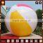 Hot selling rainbow color balloon outdoor waterproof inflatable advertising beach ball