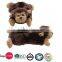 adult plush indoor slipper/woman slipper/adult plush indoor monkey slipper
