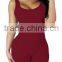 Europe and the United States MOON BUNNY station all-match - new leisure sleeveless sexy backless tight Jumpsuit 64016 hollow