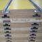 High Quality Two face Mdf Slatwall With Aluminum Insert manufacturer