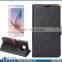 Retro Leather Flip Wallet Case for Galaxy S6,Crazy Horse Pattern for S6 Protective Case