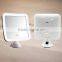 Makeup mirror led lighted Powerme bathroom mirror swivel suction mirror