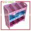 Hot sale children book shelf divider, high quality corner shelf wooden for kids