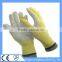 Made In China - Seamless Knitted Aramid Cow Leather Coated Heat Resistant Work Gloves With Cut Resistance
