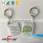 high quality printing rfid key chain tag with waterproof epoxy material