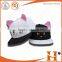 Funny Animal Unisex Children Cap / Cute Shape Of Cat Children Snapback Cap & Hat With Ears