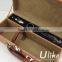 Leather beverage packing box luxury gift box packaging red wine package