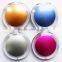 2015 hot sales round crystal cosmetic mirror with different colors,ME103