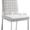 Z651 New Model Dining PU Leather Metal Chair
