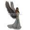 OEM custom Ployresin decor Angel girl figures china factory,OEM design Ployresin Angel girl figures china manufacturer