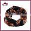 Premium Soft Viscose Flower Print Circle Scarf