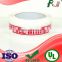 Strong adhesion offer printing acrylic bopp tape for packing with company logo