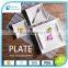 Porcelain square dessert plate