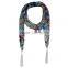 Top Sale Passion Tropical Plants Printing Scarf,functional Scarf