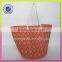 Printed Polyester Material Shopping Bag And Women Handbags Cotton Handle