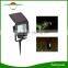 Solar Powered PIR Motion Sensor LED Floodlight Path Lawn Lamp Garden Yard Light with Ground Spike